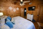 Peaceof Paradise-Blue Ridge cabin rental-Bedroom